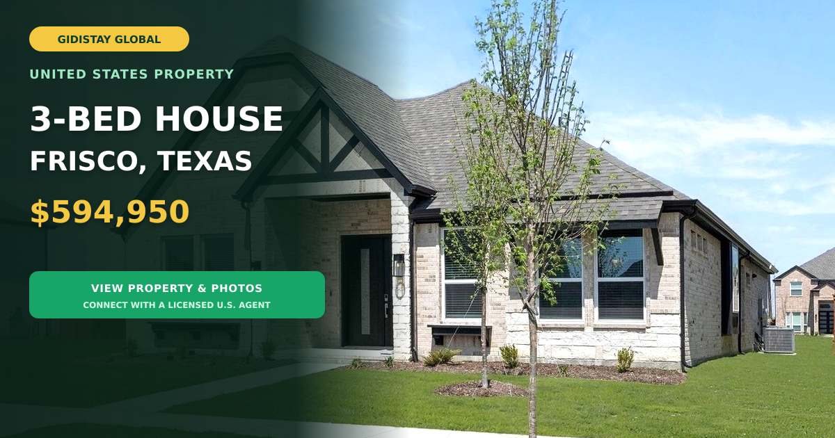 3 Beds 3 Baths Frisco Texas 2009 SqFt **Price Drop**