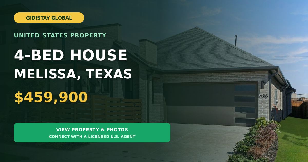 4 Beds 3 Baths Melissa Texas $459,900