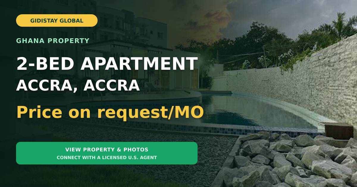 Luxury 2-Bedroom Executive Apartment at Henrietta’s Residence,Cantonements Accra Ghana