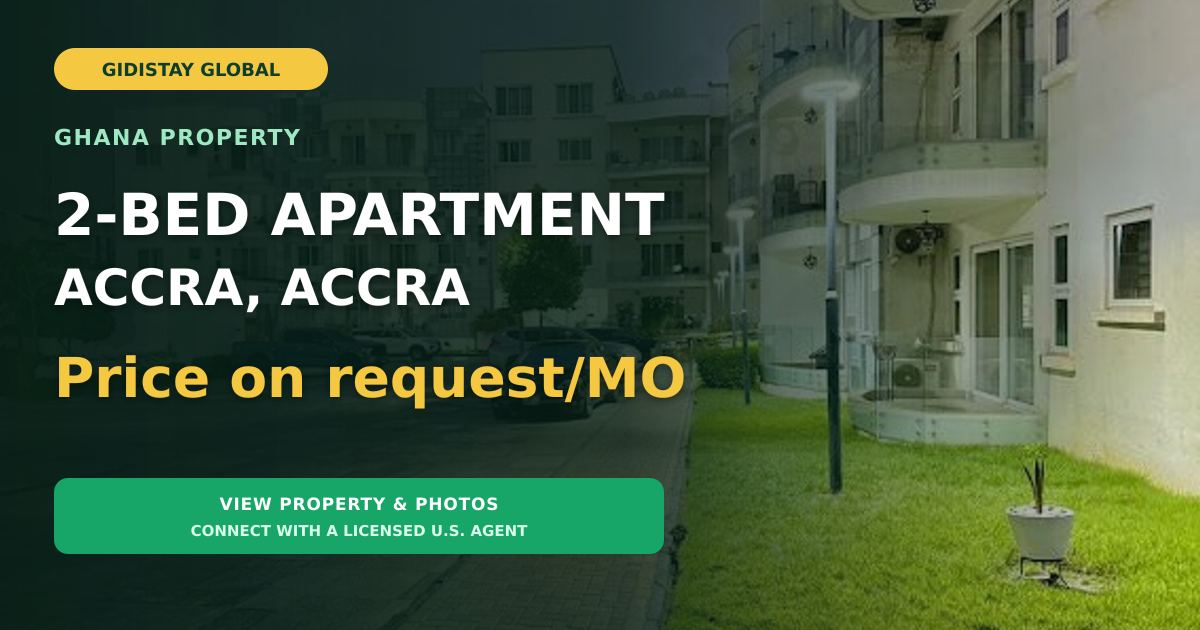 Luxurious 2 Bedroom Apartment at Henrietta’s Residence Accra Ghana