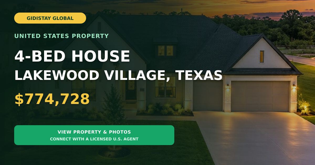 4-Bedroom 4 Baths Lakewood Texas No HOA For Sale, United States