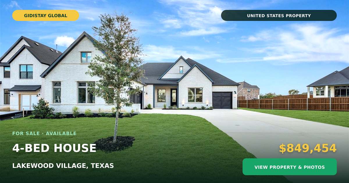 WOULD YOU PAY $850K FOR THIS 4 BED 3 BATH HOME NEAR LAKE LEWISVILLE ?