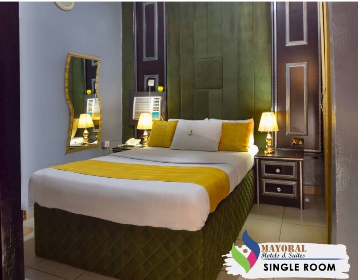 Hotel Mayoral Hotel SINGLE ROOM — ₦18,000/night | GidiStay — 1 bed hotel in Egbeda, Lagos (main view)