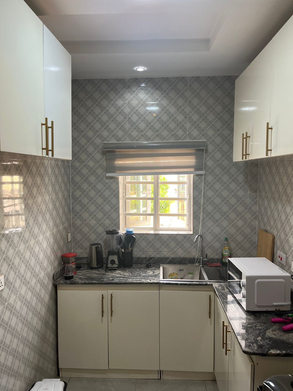1Bedroom smarthome shortlet apartment — ₦90,000/night | GidiStay — 1 bed apartment in Bodija, Ibadan (bedroom view)