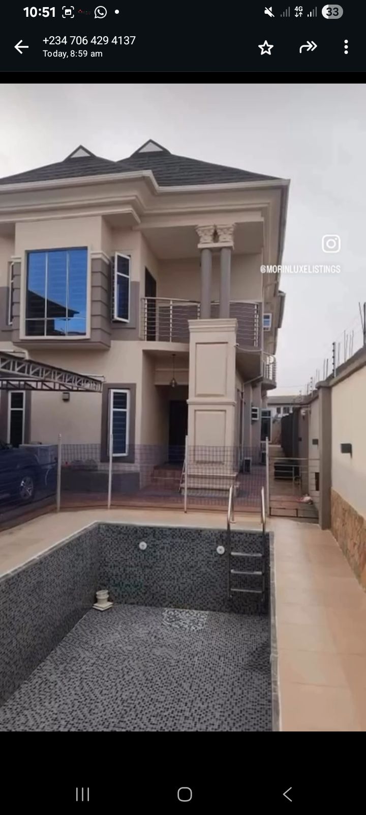 6-Bedroom Duplex For Sale in Egbeda, Lagos — ₦250,000,000 | GidiStay — 6 bed duplex in Egbeda, Lagos (main view)