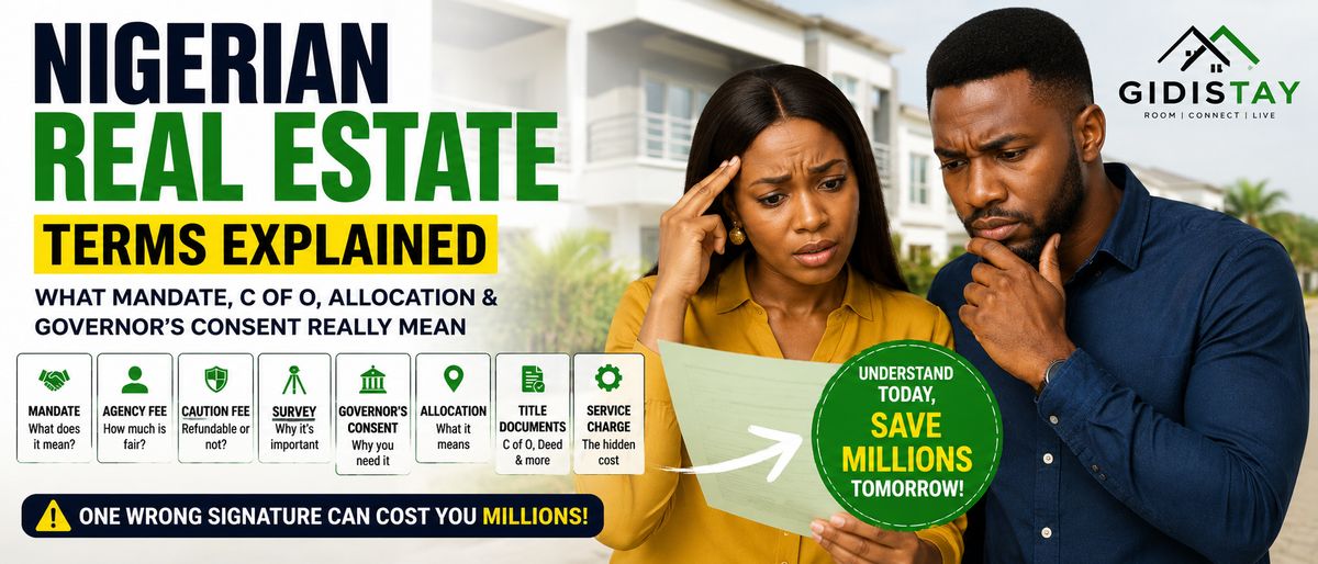 Nigerian Real Estate Terms Explained — GidiStay Guide