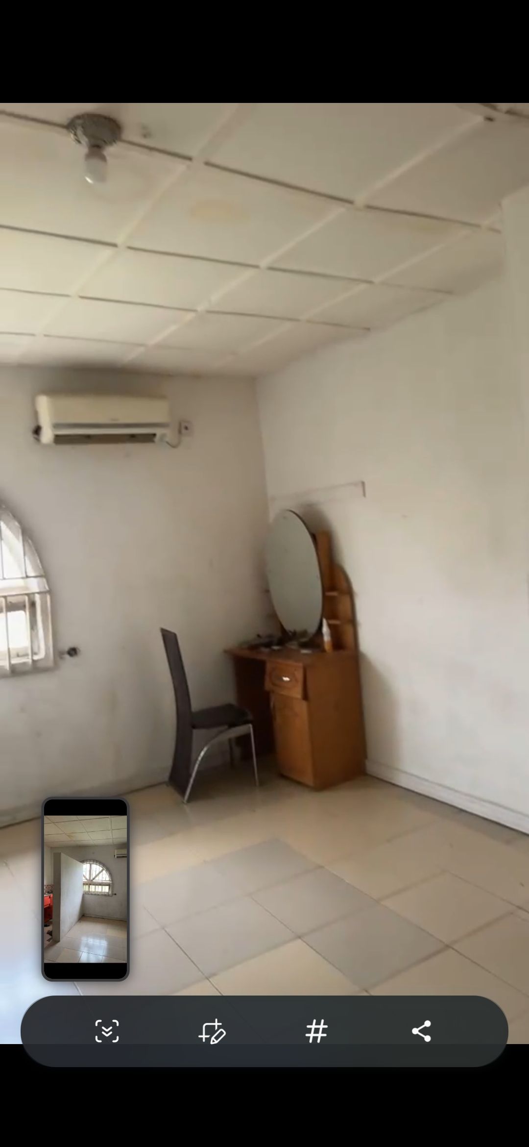 1-Bedroom House For Rent in Ashi bodija — ₦400,000/year | GidiStay — 1 bed house in Ashi bodija (interior)