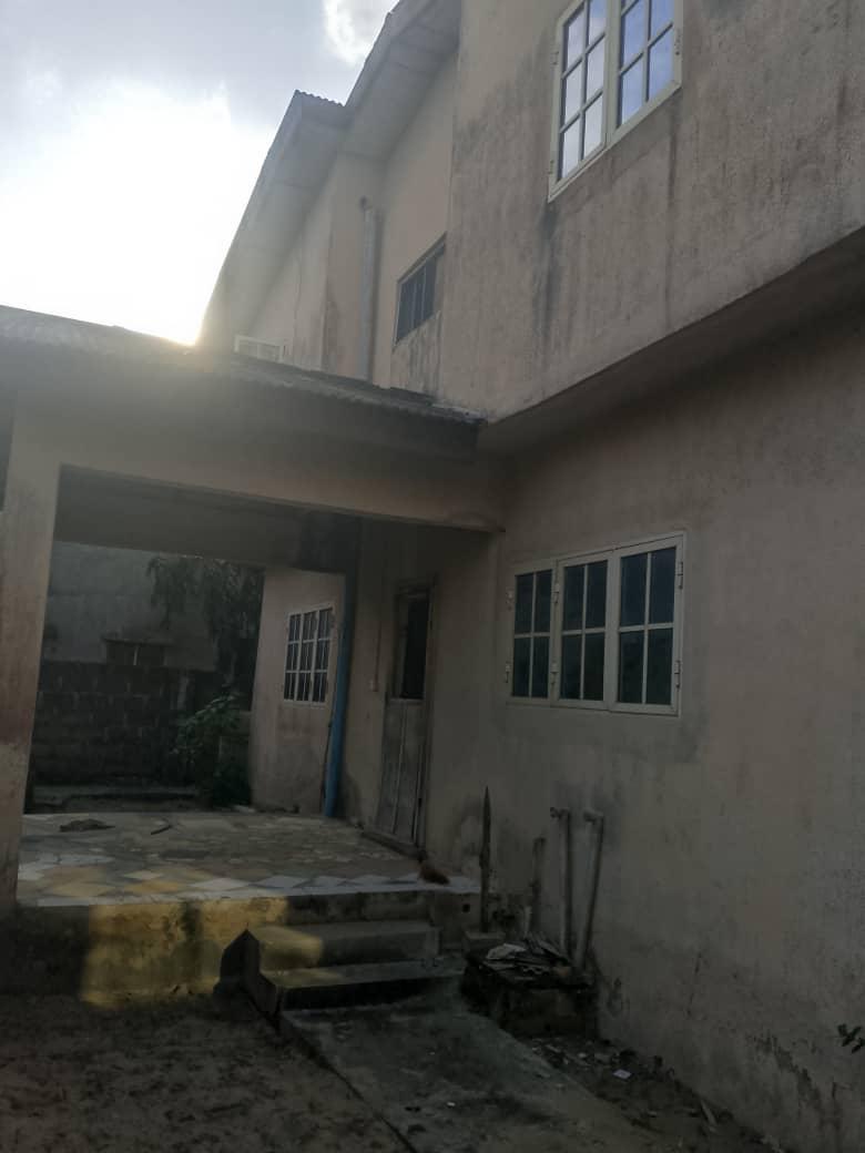 A storey Building of 6-Bedroom For Sale in Badagry Lagos, Lagos — ₦90,000,000 | GidiStay — 1 bed house in Badagry Lagos, Lagos (main view)