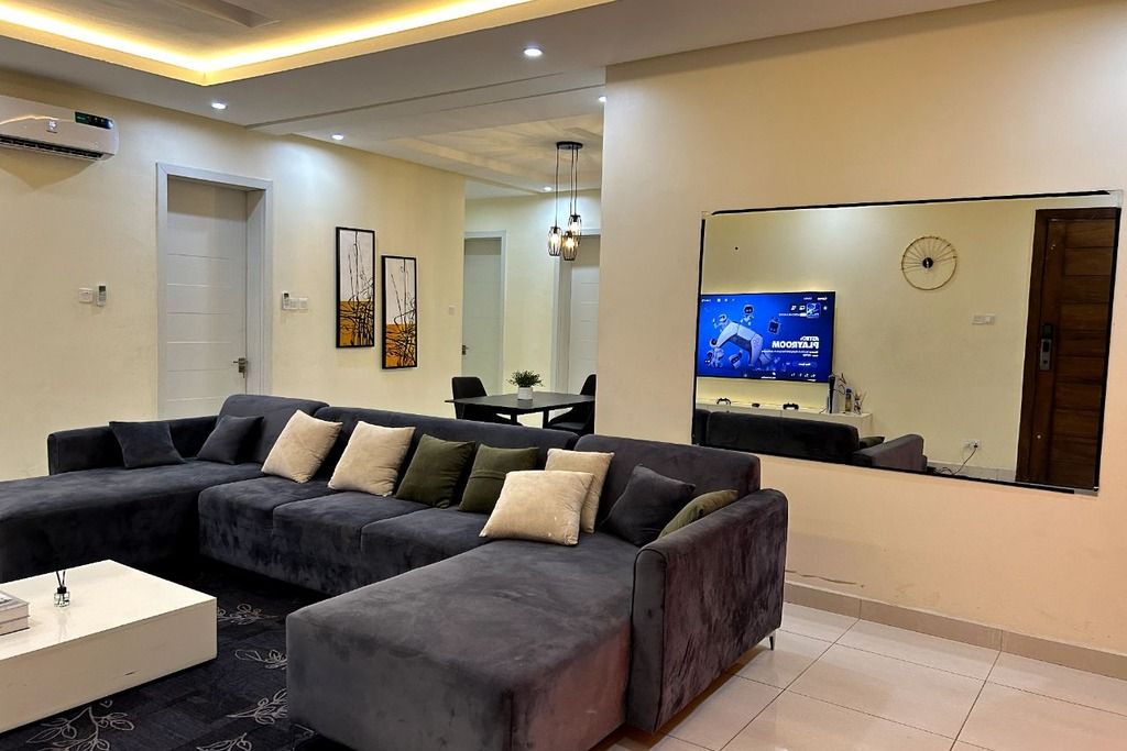 3-Bedroom Apartment Shortlet in lekki, lagos — ₦150,000/night | GidiStay — 3 bed apartment in lekki, lagos (main view)