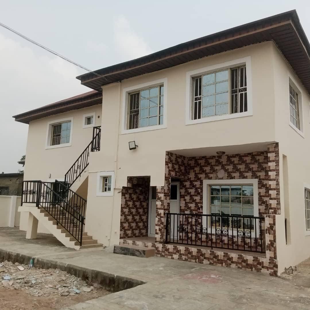 Two Unit Of Three Bedroom Flat Apartment For Sale At Adeba, Lakowe Off Lekki Epe Expressway Title Document: * Registered Survey and Deed * Net Price: 80Million Naira — ₦80,000,000 | GidiStay — 1 bed  in Lekki Epe, Lagos (main view)