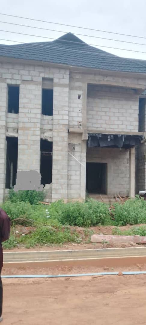 4 bedroom terrace semi finished duplex + 1 maids for sale — ₦350,000,000 | GidiStay — 4 bed duplex in Abuja (main view)