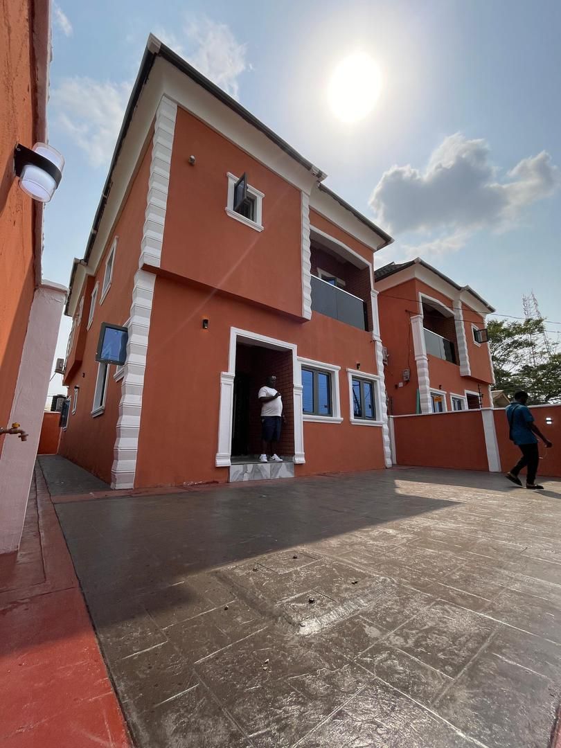 4-Bedroom Duplex For Sale in Ipaja — ₦180,000,000 | GidiStay — 4 bed duplex in Ipaja (main view)