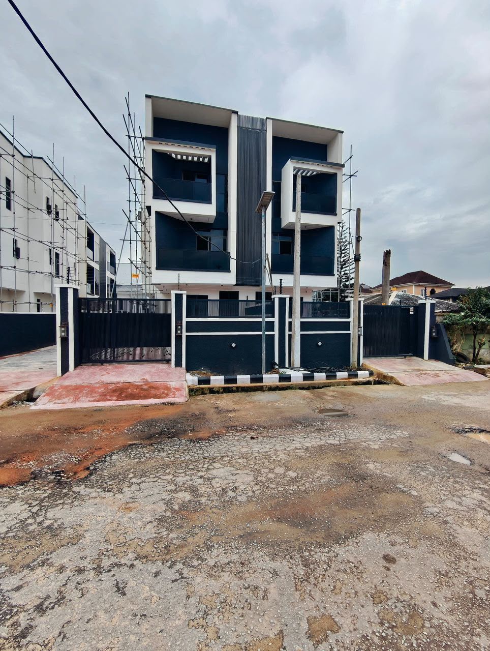 4-Bedroom Semi Detached Duplex+ Bq For Sale in Adeniyi Jones Ikeja, Lagos — ₦470,000,000 | GidiStay — 1 bed duplex in Ikeja, Lagos (main view)