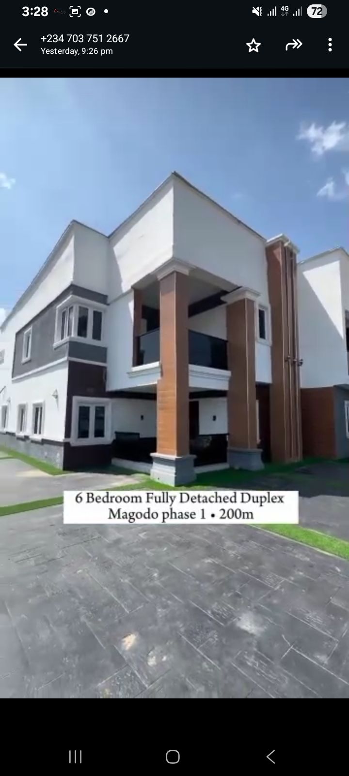 5-Bedroom Duplex For Sale in Magodo, Lagos — ₦2,200,000,000 | GidiStay — 5 bed duplex in Magodo, Lagos (main view)