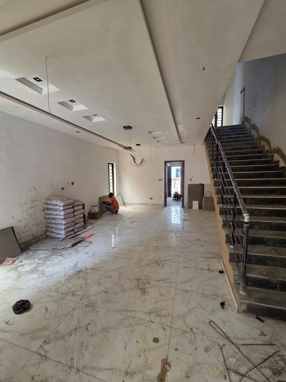 3-Bedroom Duplex with Bq For Sale in Ogba, Lagos — ₦250,000,000 | GidiStay — 1 bed duplex in Ogba, Lagos (bedroom view)