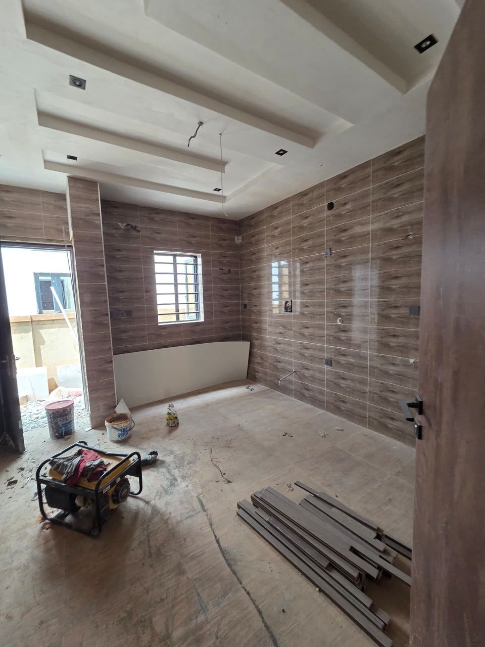 3-Bedroom Duplex +Bq For Sale in Ogba, Lagos — ₦250,000,000 | GidiStay — 1 bed duplex in Ogba, Lagos (bedroom view)