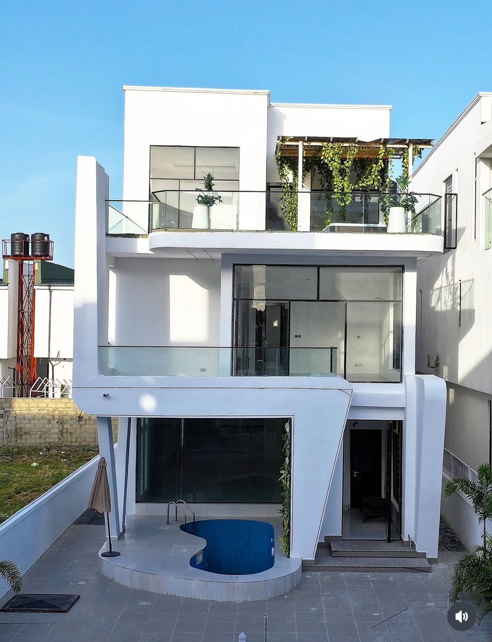 *🏡NEWLY BUILT 5 BEDROOM FULLY DETACHED DUPLEX FOR SALE* 💰PRICE: ₦850 Million — ₦850,000,000 | GidiStay — 5 bed duplex in chevron, lekki, Lagos (main view)
