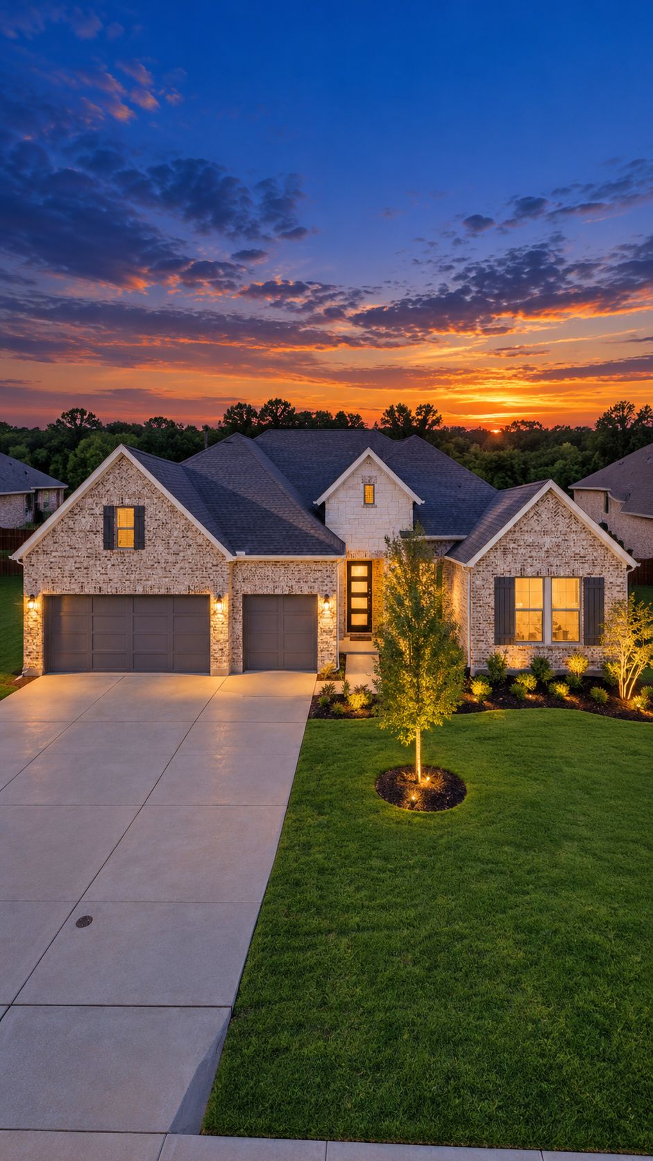 4-Bedroom 3 Baths Lakewood Village Texas No HOA For Sale, United States 1.68% Tax Rate