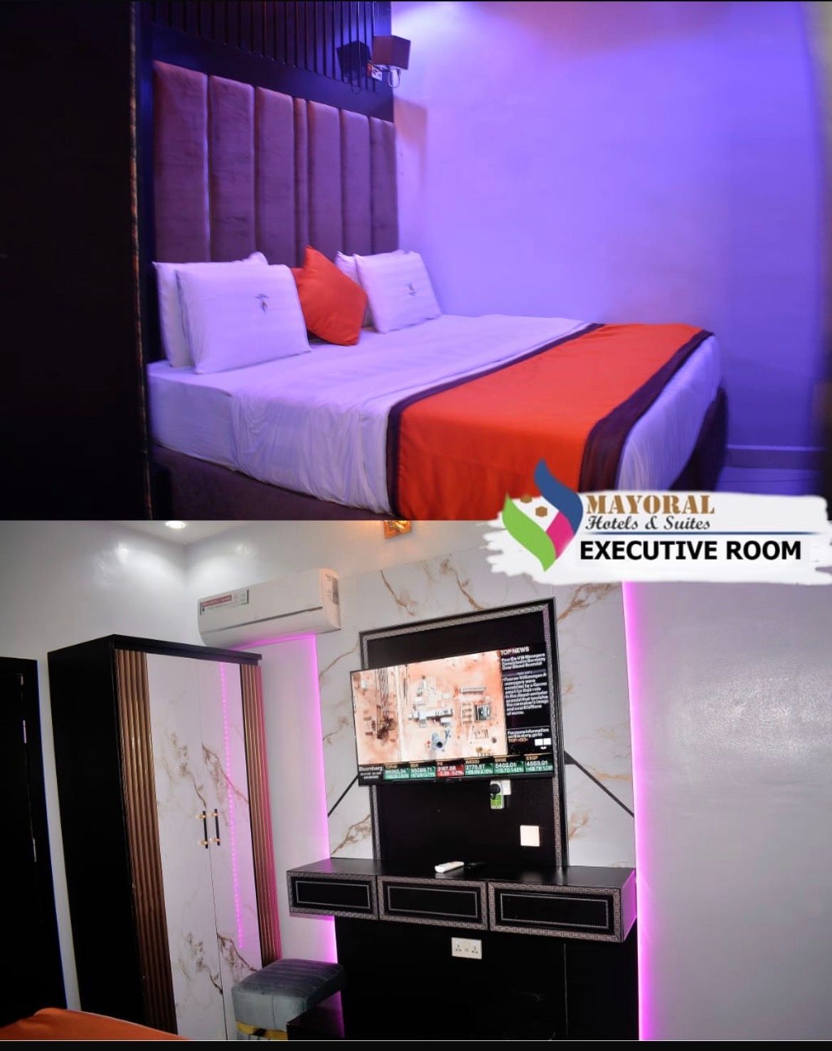 Hotel Mayoral Hotel - Executive Room — ₦30,500/night | GidiStay — 1 bed hotel in Egbeda, Lagos (main view)