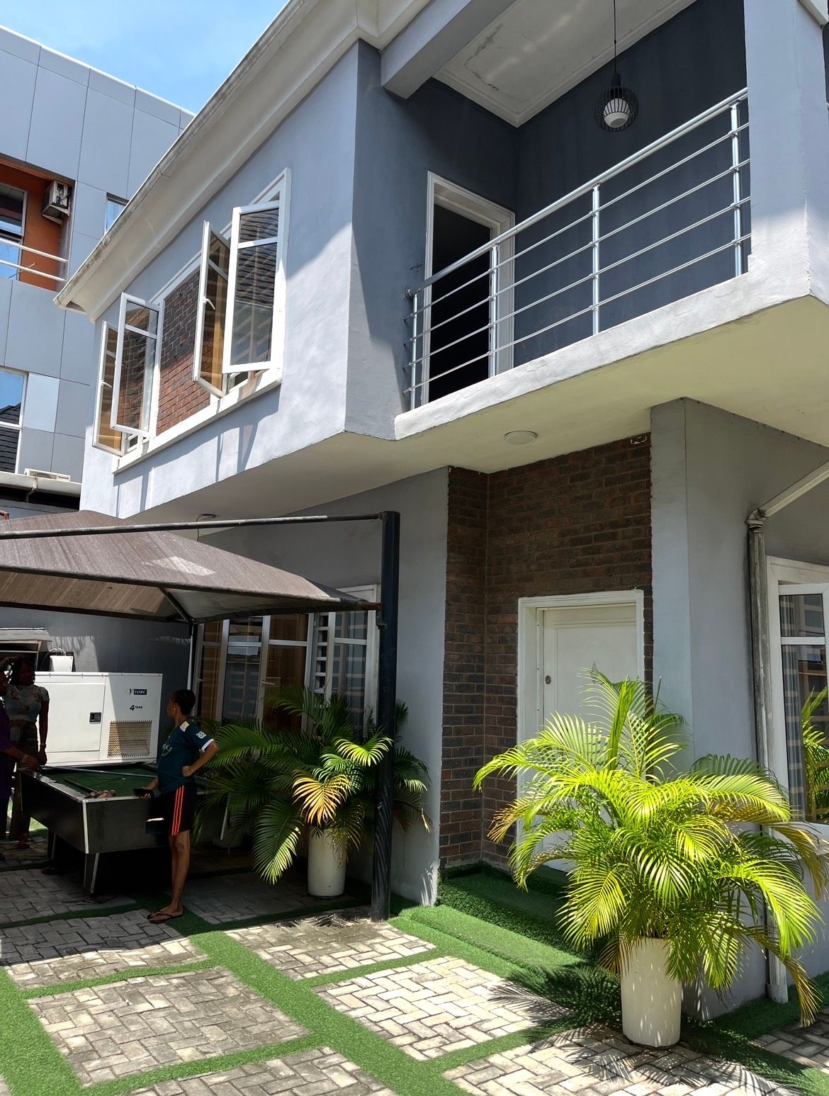 Exquisite Fully Furnished 5 Bedroom Detached Duplex with Mikano Generator in Chevron. — ₦350,000,000 | GidiStay — 5 bed duplex in Chevron, Lagos (main view)