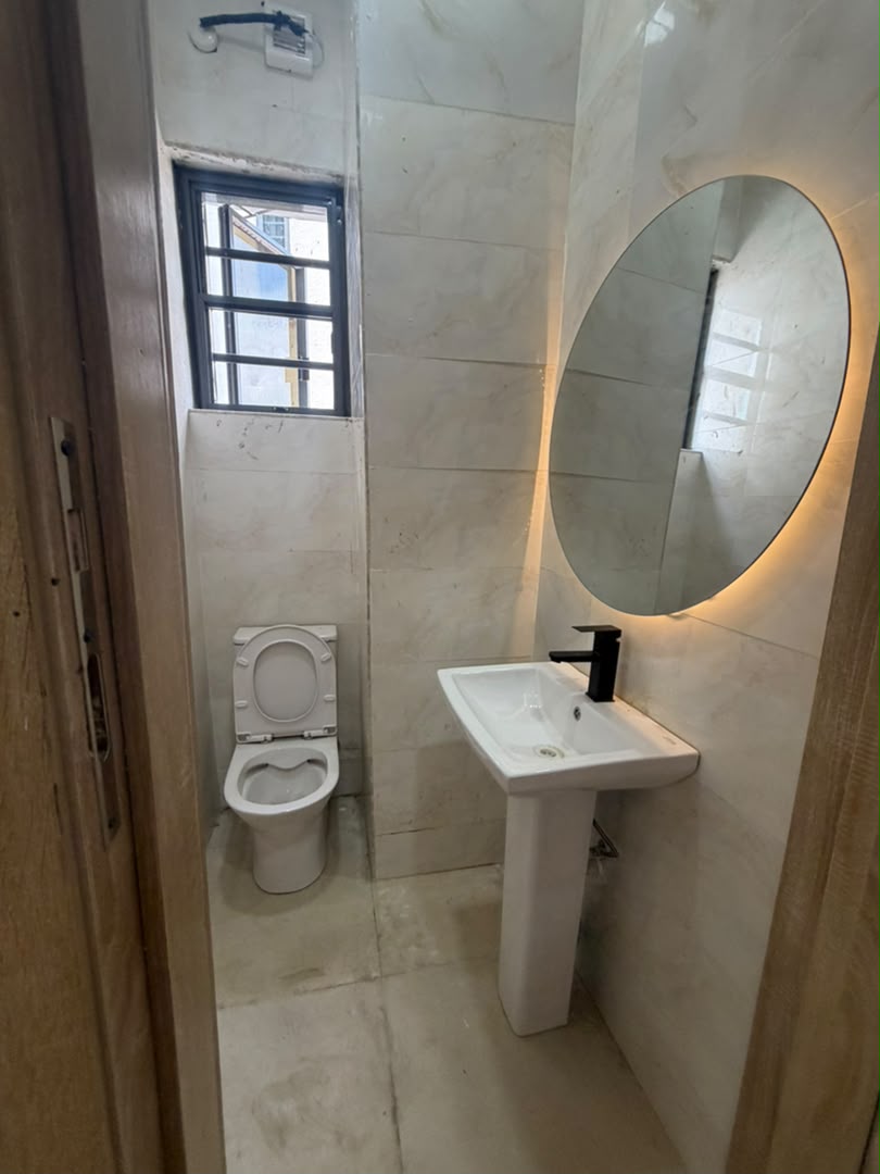 2-Bedroom Apartment For Rent in ologolo, Lagos — ₦7,000,000/year | GidiStay — 2 bed apartment in ologolo, Lagos (bedroom view)