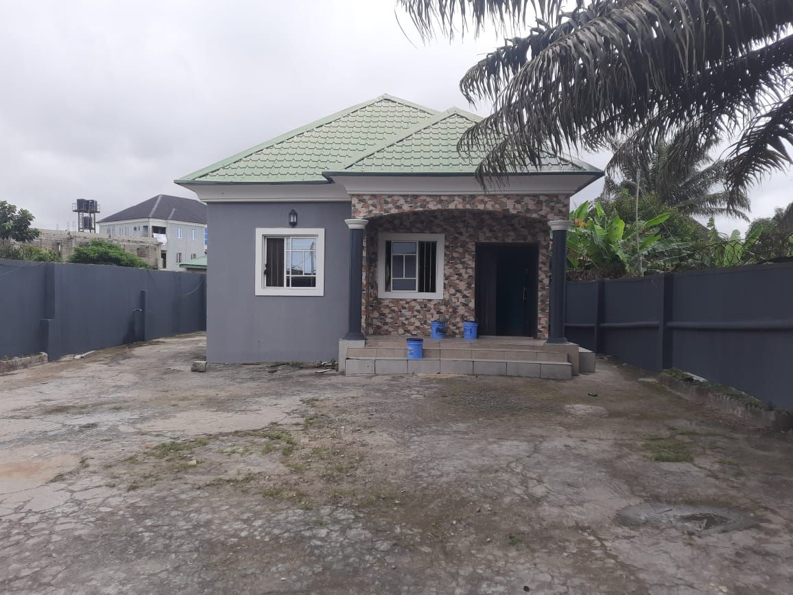 3 bedroom bungalow sitting on a full plot for sale — ₦80,000,000 | GidiStay — 3 bed house in Ajah (main view)