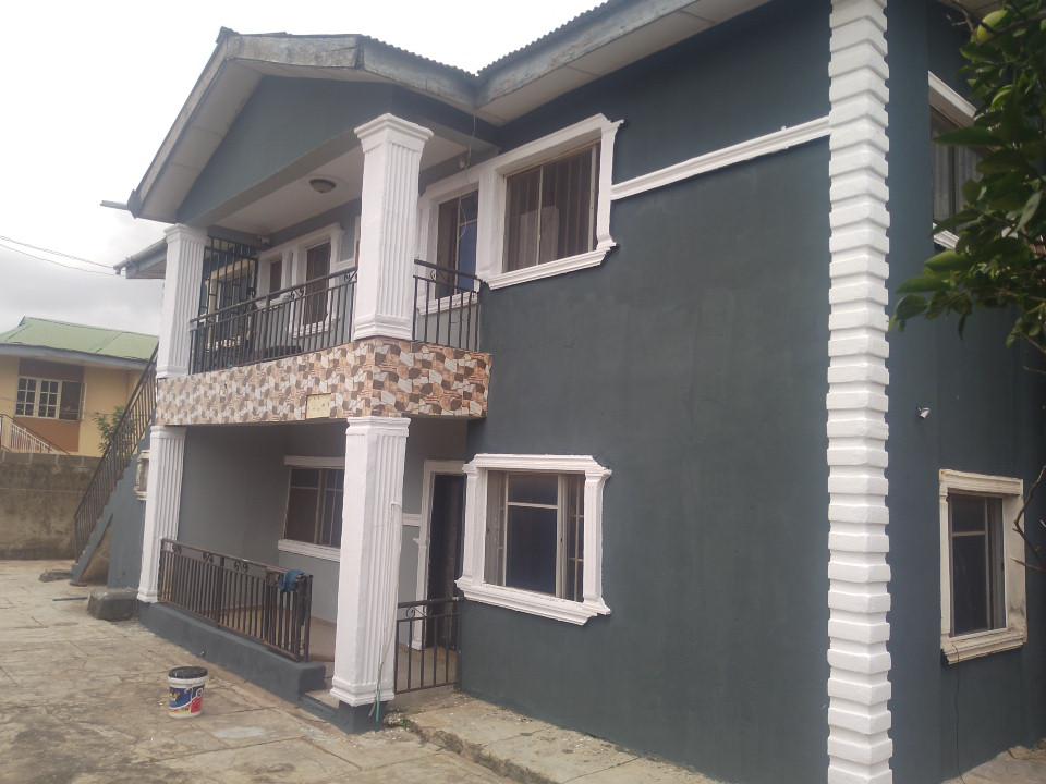 2 Bedroom flat and A Room and palour at akobo — ₦1,300,000/year | GidiStay — 2 bed house in Akobo, Ibadan (main view)