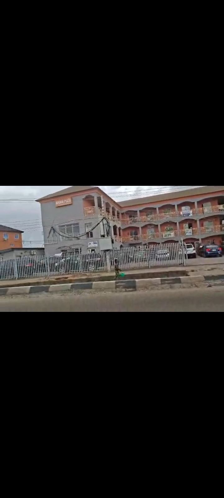 FOR SALE A PLAZA OF 3 FLOORS ON 2 PLOTS OF LAND Features:- 45 shops at the main building, 4 shops at the corner piece (All en-suits) Each shop has a meter and a Dedicated transformer for the Plaza Location:- Egbeda Akowonjo Road, Egbeda, Lagos Price:- N800M Asking Title :- Governor's consent Direct Brief — ₦800,000,000 | GidiStay — 1 bed  in Egbeda, Lagos (additional view)