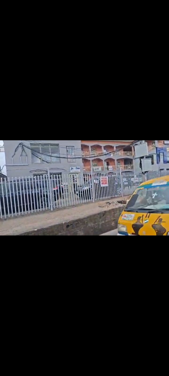 FOR SALE A PLAZA OF 3 FLOORS ON 2 PLOTS OF LAND Features:- 45 shops at the main building, 4 shops at the corner piece (All en-suits) Each shop has a meter and a Dedicated transformer for the Plaza Location:- Egbeda Akowonjo Road, Egbeda, Lagos Price:- N800M Asking Title :- Governor's consent Direct Brief — ₦800,000,000 | GidiStay — 1 bed  in Egbeda, Lagos (interior)