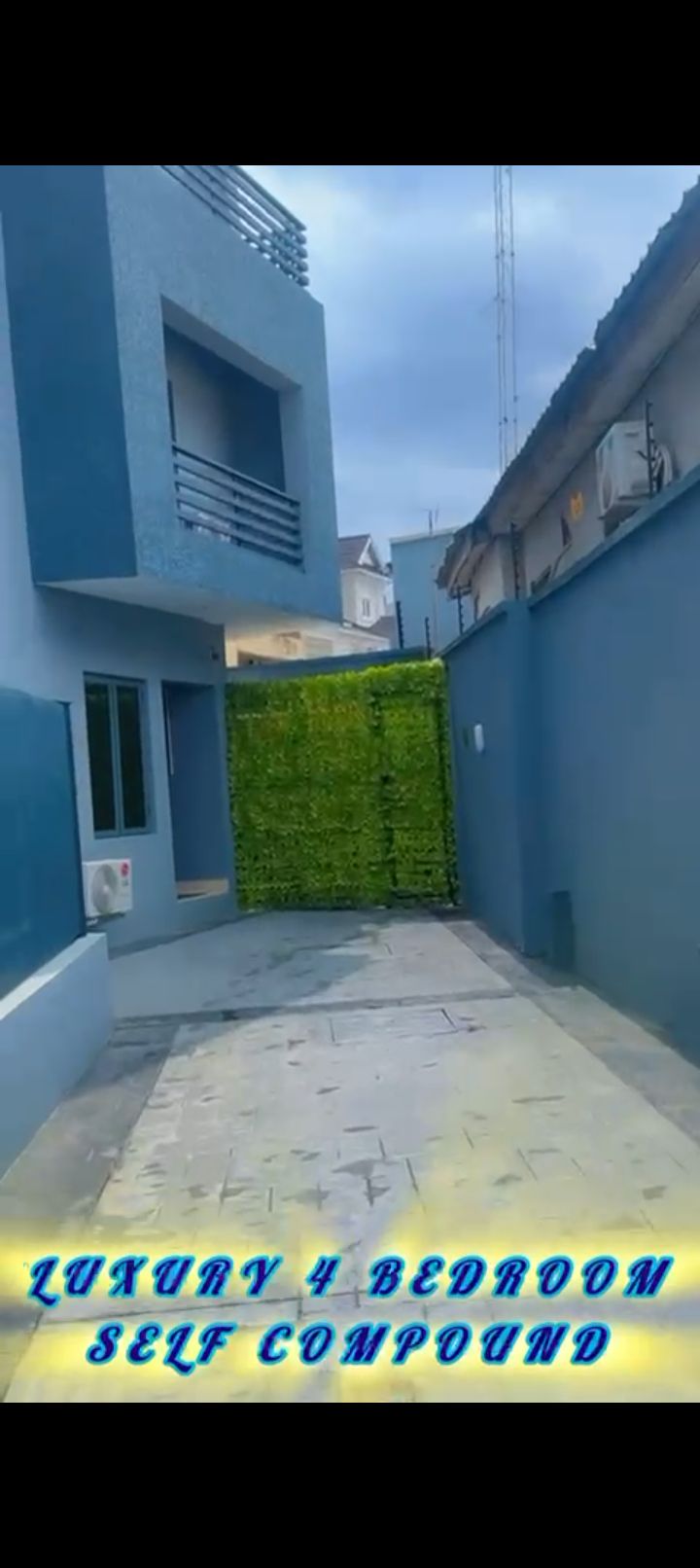 Semi detached duplex off Allen Avenue — ₦25,000,000/year | GidiStay — 4 bed duplex in Ikeja off Allen avenue (main view)