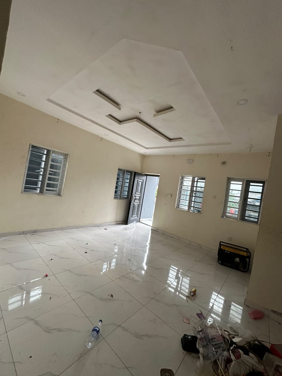 Standard Miniflat in an estate around general paint Ajah Lagos — ₦2,000,000/year | GidiStay — 1 bed apartment in Ajah (bedroom view)