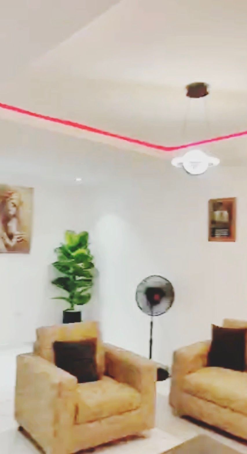 1-Bedroom Apartment Shortlet in Magboro, Ogun state — ₦50,000/night | GidiStay — 1 bed apartment in Magboro, Ogun state (bedroom view)