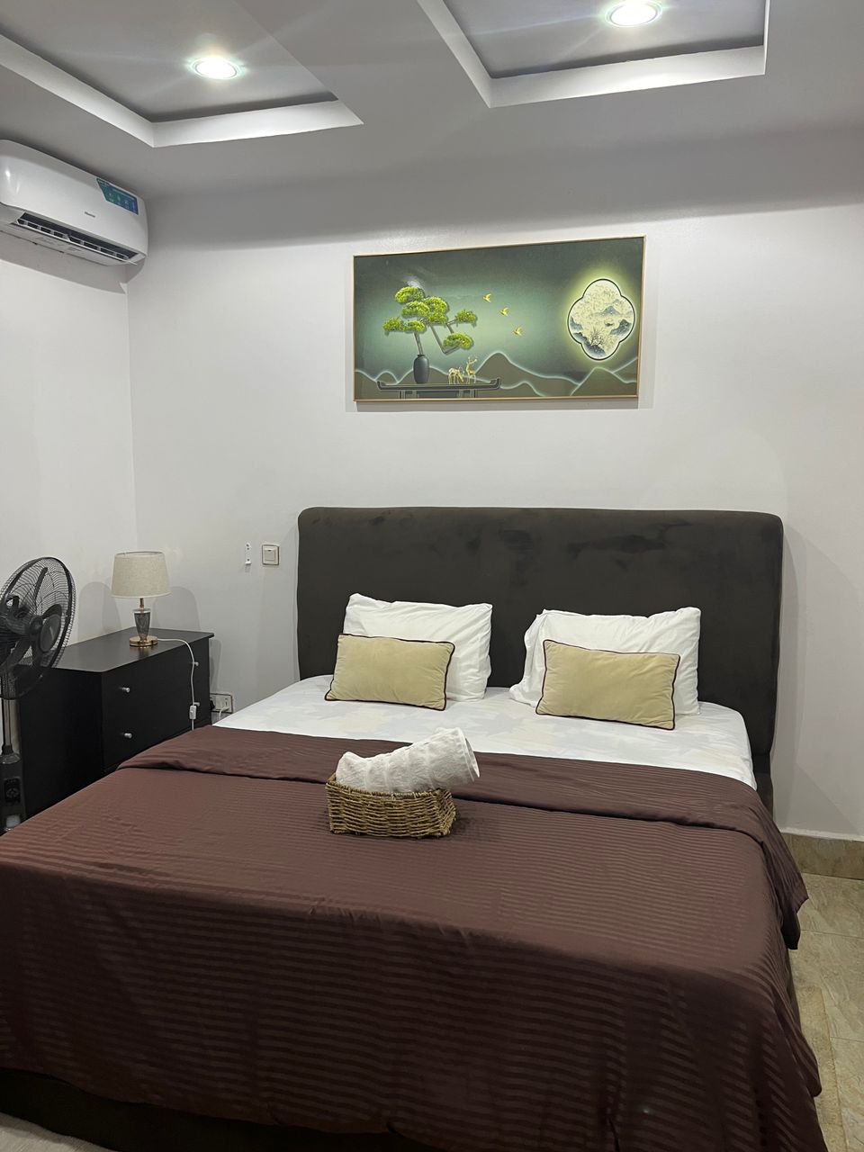 1Bedroom smarthome shortlet apartment — ₦90,000/night | GidiStay — 1 bed apartment in Bodija, Ibadan (interior)
