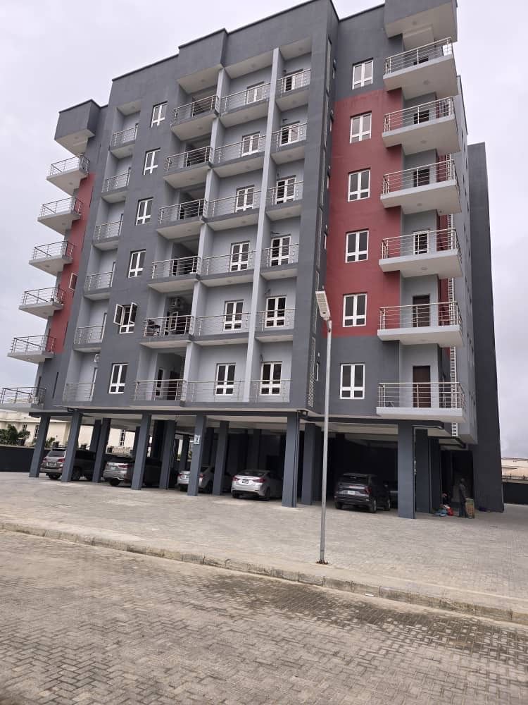 Luxury 2-Bedroom Serviced Apartment — Salem, Ikate, Lekki — ₦12,500,000/year | GidiStay — 2 bed apartment in  (main view)