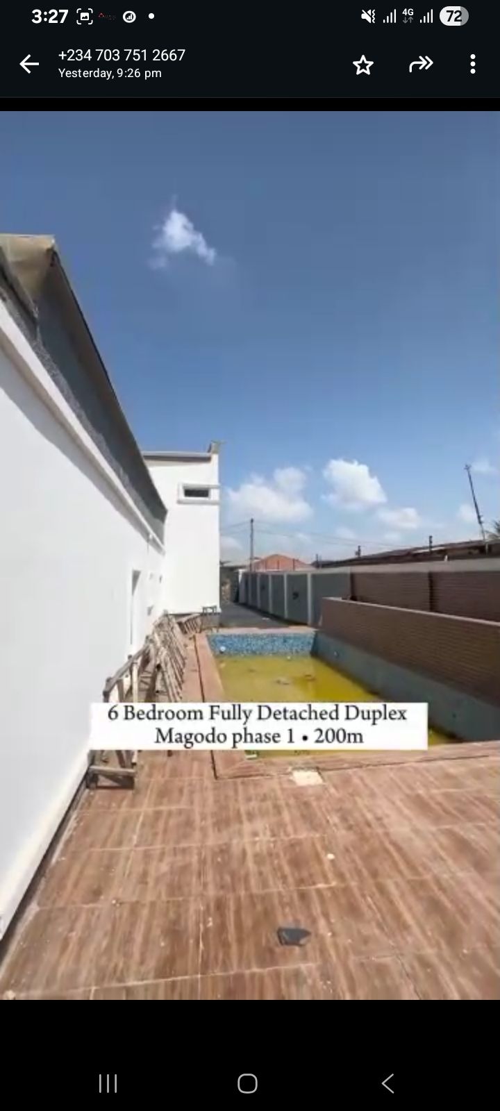 5-Bedroom Duplex For Sale in Magodo, Lagos — ₦2,200,000,000 | GidiStay — 5 bed duplex in Magodo, Lagos (bedroom view)