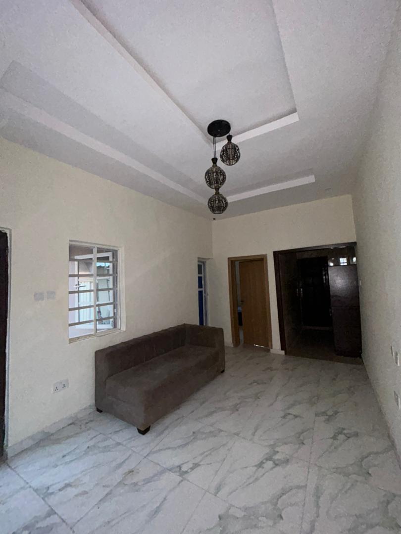 Room and parlour selfcon at asunle off akala express — ₦700,000/year | GidiStay — 1 bed house in Asunle,tipper garage of akala express (main view)